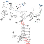 S-PARTS Titanium Bolt Upgrade Kit for Cannondale SuperSix EVO | Ultimate Lightweight High-Performance Full Bike Set - Detail 10