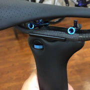 Cervélo S5 / Soloist TC4 Titanium Seatpost & Cockpit Hardware — CNC Mirror-Polished