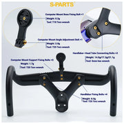 S-PARTS Cervélo S5 Titanium Bolt Kit | Full Frame Lightweight Upgrade Set | CNC TC4 Ti Bolts for Cervélo S5 - Detail 3