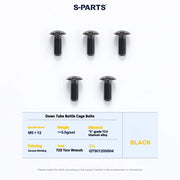 S-PARTS Cervélo S5 Titanium Bolt Kit | Full Frame Lightweight Upgrade Set | CNC TC4 Ti Bolts for Cervélo S5 - Detail 6