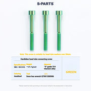 S-PARTS Cervélo S5 Titanium Bolt Kit | Full Frame Lightweight Upgrade Set | CNC TC4 Ti Bolts for Cervélo S5 - Detail 100