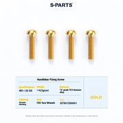 S-PARTS Cervélo S5 Titanium Bolt Kit | Full Frame Lightweight Upgrade Set | CNC TC4 Ti Bolts for Cervélo S5 - Detail 104