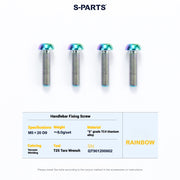 Cervélo S5 Titanium Bolt Kit – Full Frame Lightweight Upgrade Set | CNC TC4 Ti Bolts for Cervélo S5