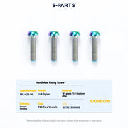 S-PARTS Cervélo S5 Titanium Bolt Kit | Full Frame Lightweight Upgrade Set | CNC TC4 Ti Bolts for Cervélo S5 - Detail 105