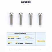 Cervélo S5 Titanium Bolt Kit – Full Frame Lightweight Upgrade Set | CNC TC4 Ti Bolts for Cervélo S5