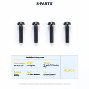 S-PARTS Cervélo S5 Titanium Bolt Kit | Full Frame Lightweight Upgrade Set | CNC TC4 Ti Bolts for Cervélo S5 - Detail 107