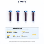 S-PARTS Cervélo S5 Titanium Bolt Kit | Full Frame Lightweight Upgrade Set | CNC TC4 Ti Bolts for Cervélo S5 - Detail 108