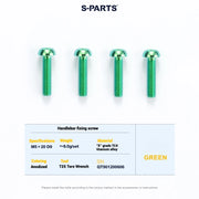 S-PARTS Cervélo S5 Titanium Bolt Kit | Full Frame Lightweight Upgrade Set | CNC TC4 Ti Bolts for Cervélo S5 - Detail 109