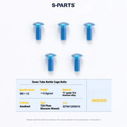 S-PARTS Cervélo S5 Titanium Bolt Kit | Full Frame Lightweight Upgrade Set | CNC TC4 Ti Bolts for Cervélo S5 - Detail 12