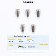 Cervélo S5 Titanium Bolt Kit – Full Frame Lightweight Upgrade Set | CNC TC4 Ti Bolts for Cervélo S5