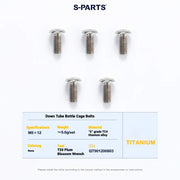 S-PARTS Cervélo S5 Titanium Bolt Kit | Full Frame Lightweight Upgrade Set | CNC TC4 Ti Bolts for Cervélo S5 - Detail 141