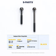 S-PARTS Cervélo S5 Titanium Bolt Kit | Full Frame Lightweight Upgrade Set | CNC TC4 Ti Bolts for Cervélo S5 - Detail 50