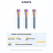 S-PARTS Cervélo S5 Titanium Bolt Kit | Full Frame Lightweight Upgrade Set | CNC TC4 Ti Bolts for Cervélo S5 - Detail 65