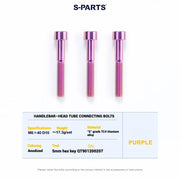 S-PARTS Cervélo S5 Titanium Bolt Kit | Full Frame Lightweight Upgrade Set | CNC TC4 Ti Bolts for Cervélo S5 - Detail 75
