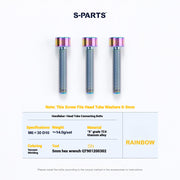Cervélo S5 Titanium Bolt Kit – Full Frame Lightweight Upgrade Set | CNC TC4 Ti Bolts for Cervélo S5