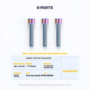S-PARTS Cervélo S5 Titanium Bolt Kit | Full Frame Lightweight Upgrade Set | CNC TC4 Ti Bolts for Cervélo S5 - Detail 81