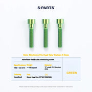 S-PARTS Cervélo S5 Titanium Bolt Kit | Full Frame Lightweight Upgrade Set | CNC TC4 Ti Bolts for Cervélo S5 - Detail 85