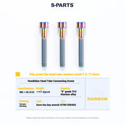 Cervélo S5 Titanium Bolt Kit – Full Frame Lightweight Upgrade Set | CNC TC4 Ti Bolts for Cervélo S5