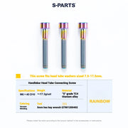 S-PARTS Cervélo S5 Titanium Bolt Kit | Full Frame Lightweight Upgrade Set | CNC TC4 Ti Bolts for Cervélo S5 - Detail 87