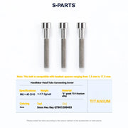 S-PARTS Cervélo S5 Titanium Bolt Kit | Full Frame Lightweight Upgrade Set | CNC TC4 Ti Bolts for Cervélo S5 - Detail 88