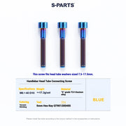Cervélo S5 Titanium Bolt Kit – Full Frame Lightweight Upgrade Set | CNC TC4 Ti Bolts for Cervélo S5