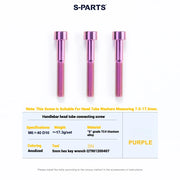 S-PARTS Cervélo S5 Titanium Bolt Kit | Full Frame Lightweight Upgrade Set | CNC TC4 Ti Bolts for Cervélo S5 - Detail 92