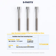 Cervélo S5 Titanium Bolt Kit – Full Frame Lightweight Upgrade Set | CNC TC4 Ti Bolts for Cervélo S5