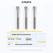 S-PARTS Cervélo S5 Titanium Bolt Kit | Full Frame Lightweight Upgrade Set | CNC TC4 Ti Bolts for Cervélo S5 - Detail 97