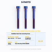 Cervélo S5 Titanium Bolt Kit – Full Frame Lightweight Upgrade Set | CNC TC4 Ti Bolts for Cervélo S5