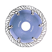 Chaser 0-AERO Center Lock Disc Brake Rotor 140mm / 160mm Blue