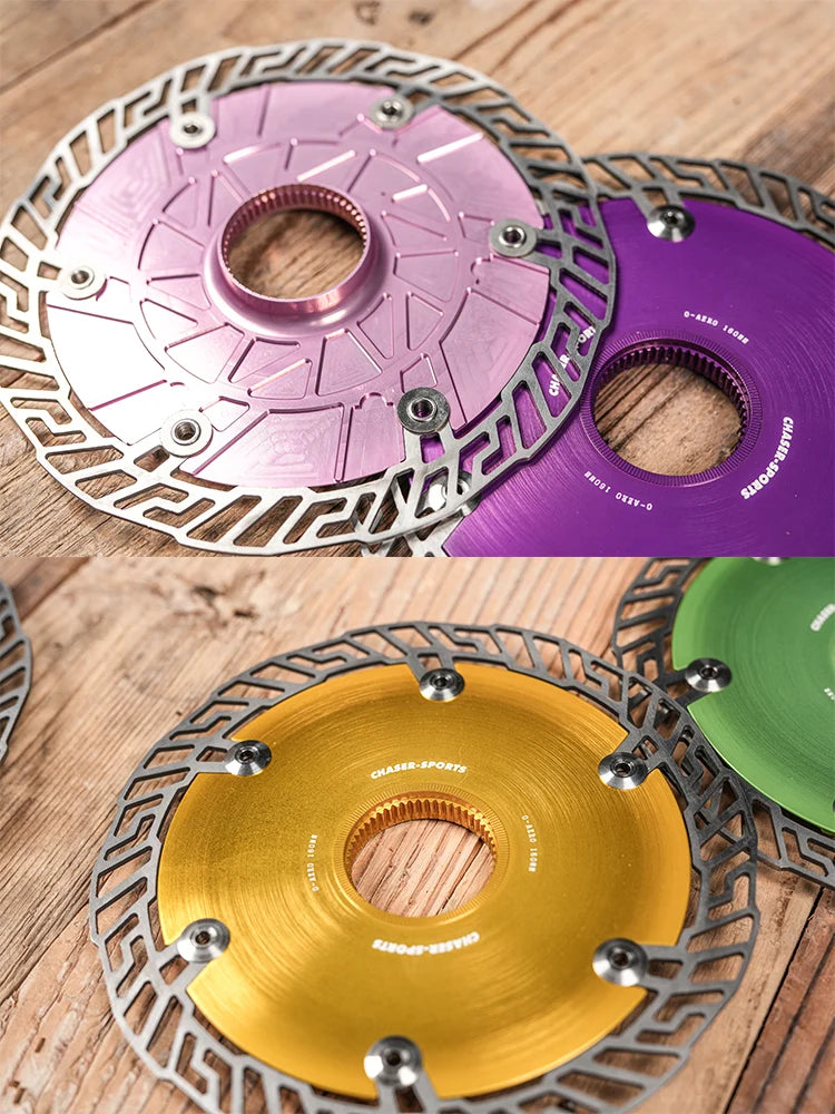 Chaser 0-AERO Center Lock Disc Brake Rotor 140mm / 160mm
