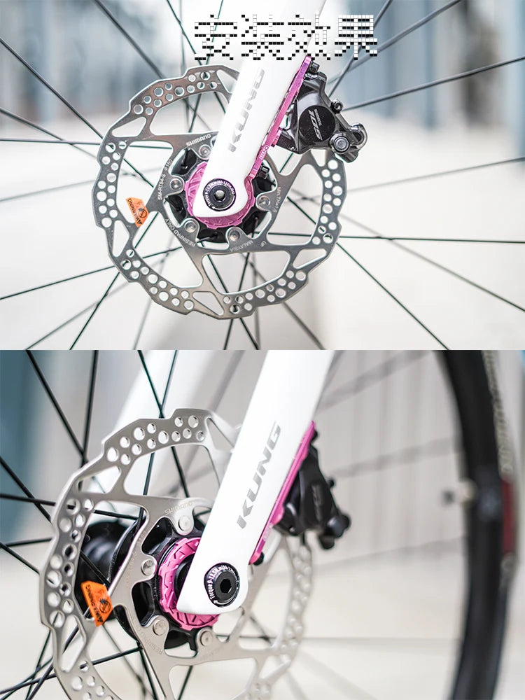 Chaser 6-Bolt to Center Lock Adapter