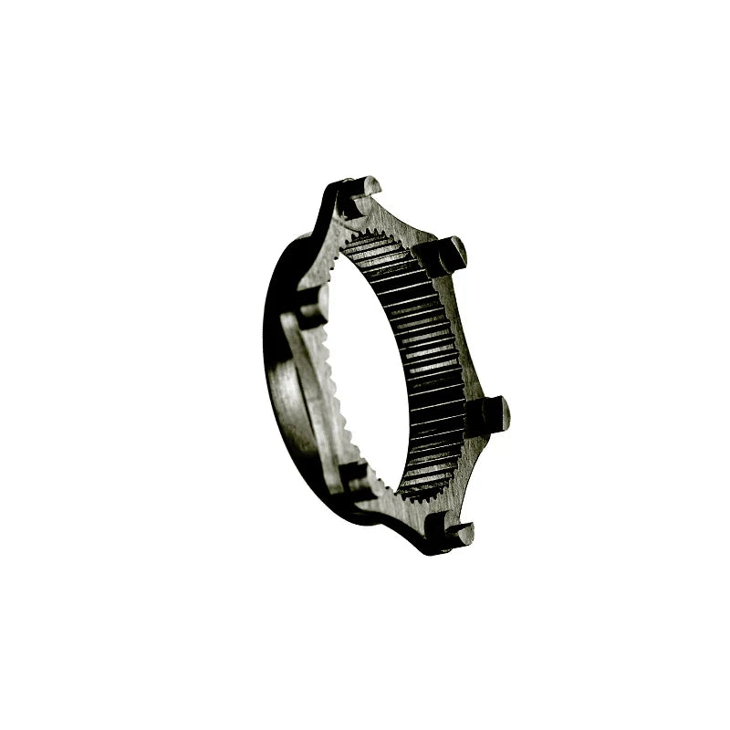 Chaser 6-Bolt to Center Lock Adapter Black