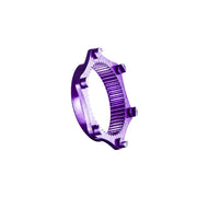 Chaser 6-Bolt to Center Lock Adapter Purple
