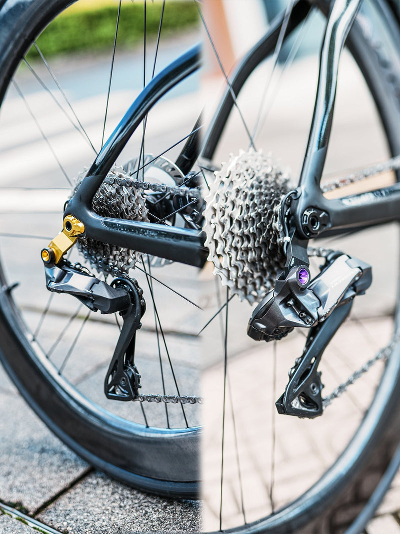 Chaser Titanium Alloy Shimano Road Rear Derailleur Pivots Bolt for 105 / Ultegra / Dura-Ace