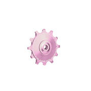 Chaser-Sports 12T Ceramic Rear Derailleur Pulley Wheel – 10.2g – Compatible with Shimano / SRAM — Pink / Rune 12T-1PCS