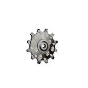 Chaser-Sports 12T Ceramic Rear Derailleur Pulley Wheel – 10.2g – Compatible with Shimano / SRAM — Black / Venom 12T-1PCS