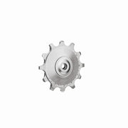 Chaser-Sports 12T Ceramic Rear Derailleur Pulley Wheel – 10.2g – Compatible with Shimano / SRAM — Silver / Rune 12T-1PCS