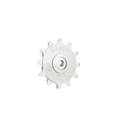 Chaser-Sports 12T Ceramic Rear Derailleur Pulley Wheel – 10.2g – Compatible with Shimano / SRAM — Silver / Wave 12T-1PCS
