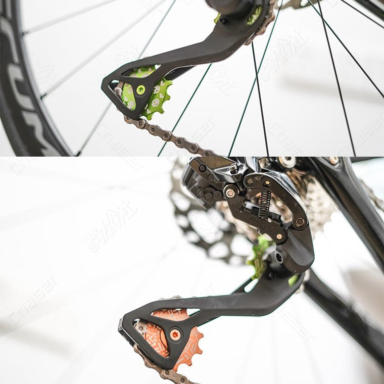 Chaser-Sports 12T Ceramic Rear Derailleur Pulley Wheel — 10.2g — Shimano / SRAM / Campagnolo — 9 / 10 / 11 / 12-Speed