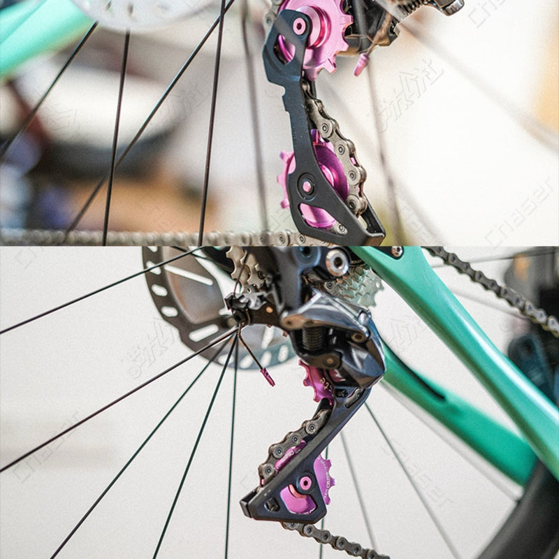 Chaser-Sports 12T Ceramic Rear Derailleur Pulley Wheel — 10.2g — Shimano / SRAM / Campagnolo — 9 / 10 / 11 / 12-Speed