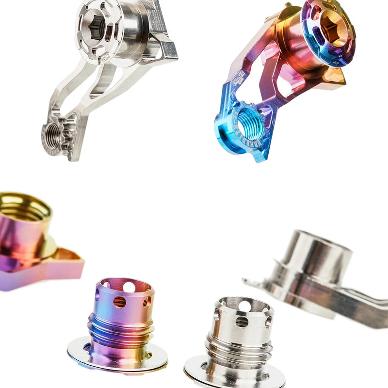 Chaser Titanium UDH Direct Mount Derailleur Hanger for Shimano — Trek Madone Gen 8, Colnago V5RS, Y1RS & QUICKER ONE