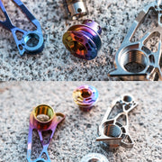 Chaser Titanium UDH Direct Mount Derailleur Hanger for Shimano — Trek Madone Gen 8, Colnago V5RS, Y1RS & QUICKER ONE