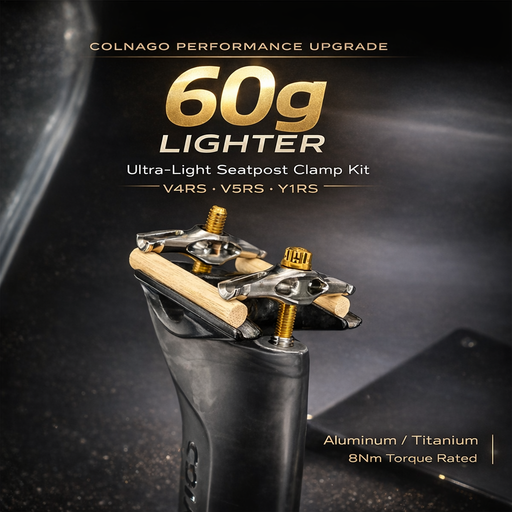 Colnago V4RS / V5RS / Y1RS Seatpost Clamp Kit — Aluminum or Titanium Balance