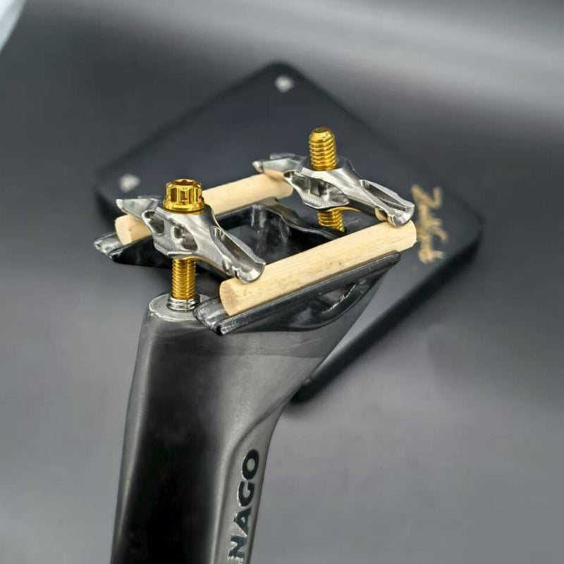 Colnago V4RS / V5RS / Y1RS Seatpost Clamp Kit — Aluminum or Titanium Balance