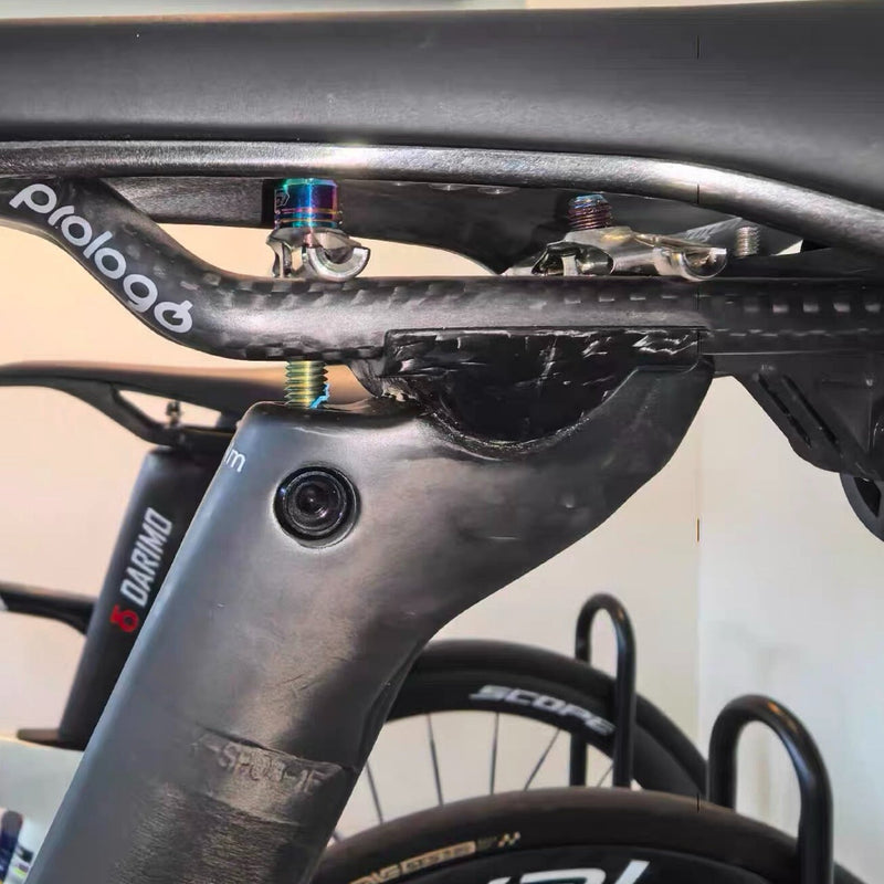 Colnago V4RS / V5RS / Y1RS Seatpost Clamp Kit — Aluminum or Titanium Balance