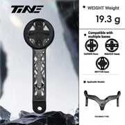 Colnago Y1RS Integrated Alloy Computer Mount | Garmin / Wahoo | Front Light & GoPro Compatible - Detail 2