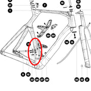 S-PARTS Colnago Y1RS Complete Titanium Bolt Kit | Handlebar / Seatpost / Frame / Bottle Cage Full Upgrade - Detail 4