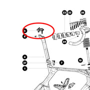 S-PARTS Colnago Y1RS Complete Titanium Bolt Kit | Handlebar / Seatpost / Frame / Bottle Cage Full Upgrade - Detail 6