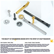 Titanium Headset Compression Plug Kit for Colnago Y1RS | Fork Compression Assembly XS S M L